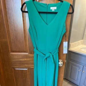 NWT ($139) Calvin Klein Belted Jumpsuit size 4